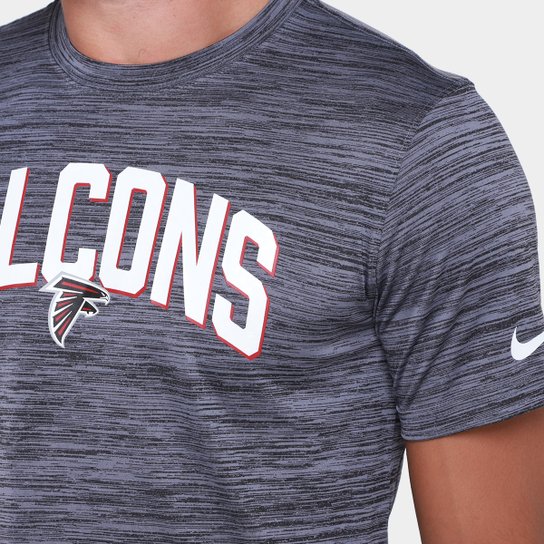 Camiseta NFL Atlanta Falcons Nike Drop 2 Dri-Fit Team Velocity Masculina