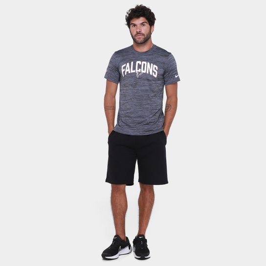 Camiseta NFL Atlanta Falcons Nike Drop 2 Dri-Fit Team Velocity Masculina