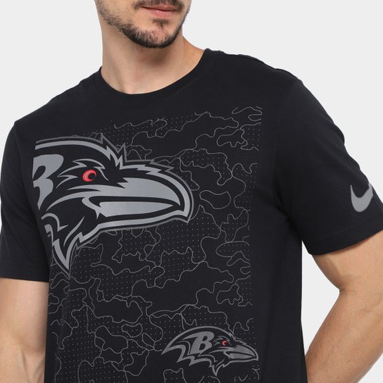 Camiseta NFL Baltimore Ravens Nike Reflective Essential Masculina