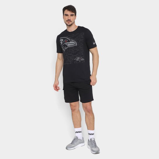 Camiseta NFL Baltimore Ravens Nike Reflective Essential Masculina