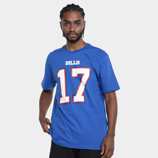 Camiseta NFL Buffalo Bills Allen 17 Masculina