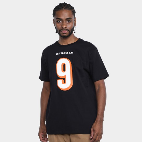 Camiseta NFL Cincinnati Bengals Burr 9 Masculina