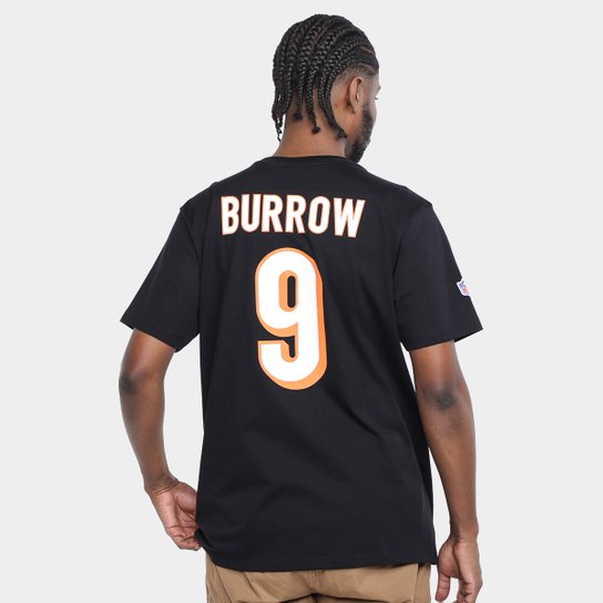 Camiseta NFL Cincinnati Bengals Burr 9 Masculina