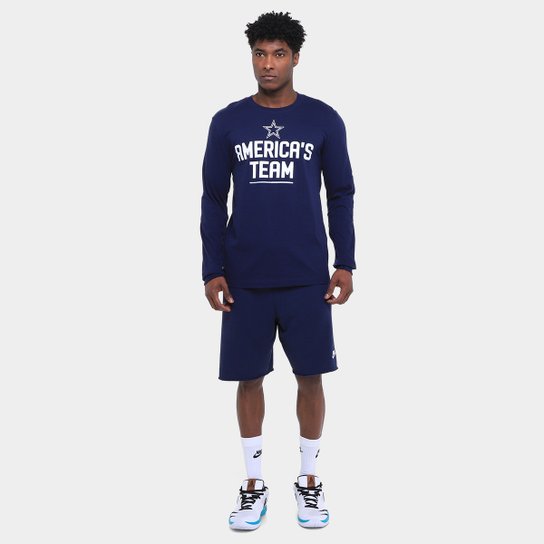 Camiseta NFL Dallas Cowboys Nike Manga Longa Masculina