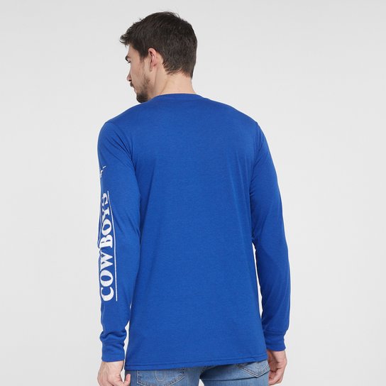 Camiseta NFL Dallas Cowboys Nike Manga Longa Masculina