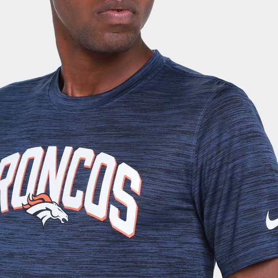 Camiseta NFL Denver Broncos Nike Drop 2 Dri-Fit Team Velocity Masculina