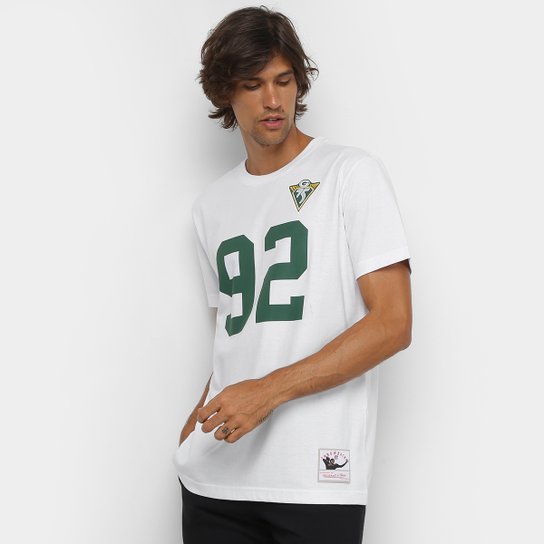 Camiseta NFL Green Bay Packers Mitchell & Ness nº 92 Reggie White Masculina