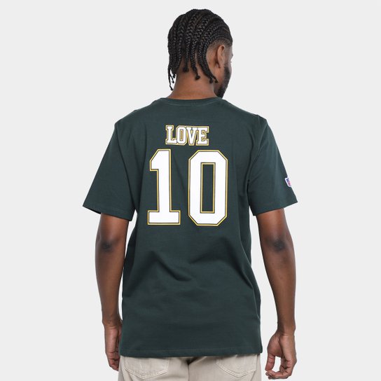 Camiseta NFL Green Bay Packers Player Love 8 Masculina