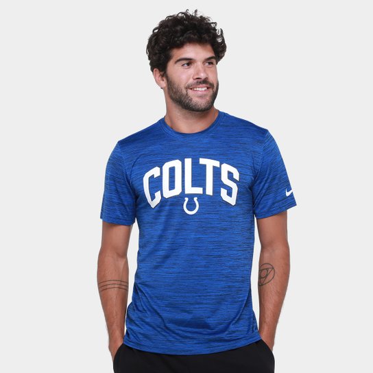 Camiseta NFL Indianapolis Colts Nike Drop 2 Dri-Fit Team Velocity Masculina