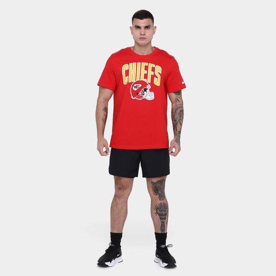Camiseta NFL Kansas City Chiefs Nike Team Athletic Masculina
