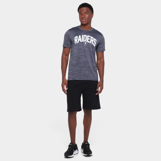 Camiseta NFL Las Vegas Raiders Nike Drop 2 Dri-Fit Team Velocity Masculina