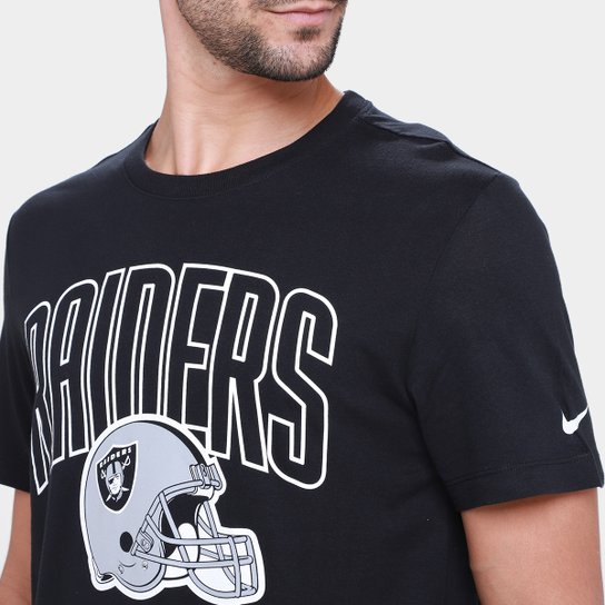 Camiseta NFL Las Vegas Raiders Nike Team Athletic Masculina
