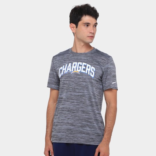 Camiseta NFL Los Angeles Chargers Drop 2 Nike Dri-Fit Team Velocity Masculina