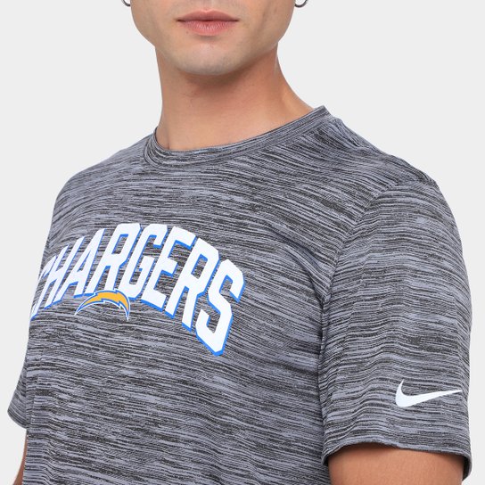 Camiseta NFL Los Angeles Chargers Drop 2 Nike Dri-Fit Team Velocity Masculina