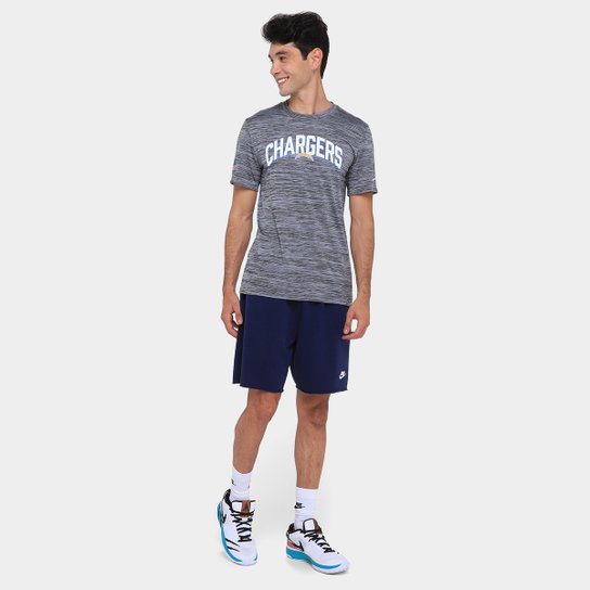 Camiseta NFL Los Angeles Chargers Drop 2 Nike Dri-Fit Team Velocity Masculina