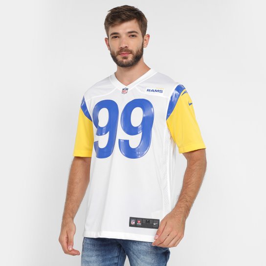 Camiseta NFL Los Angeles Rams Aaron Donald n°99 Alternate Game Jersey Nike Masculina