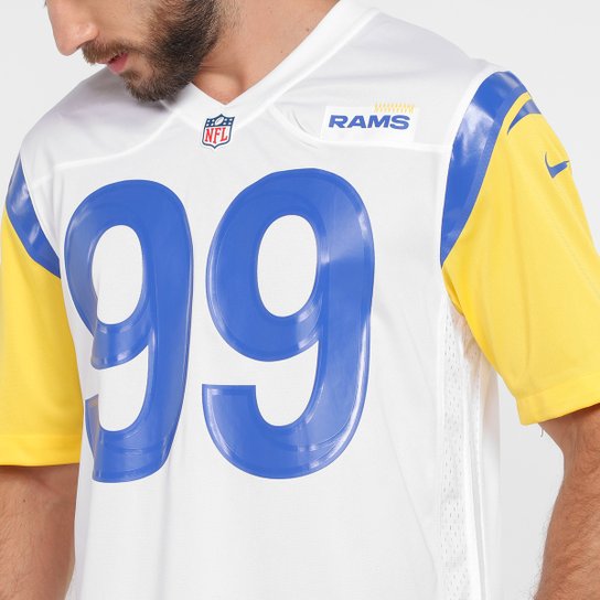 Camiseta NFL Los Angeles Rams Aaron Donald n°99 Alternate Game Jersey Nike Masculina