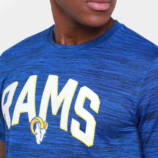 Camiseta NFL Los Angeles Rams Nike Drop 2 Dri-Fit Team Velocity Masculina