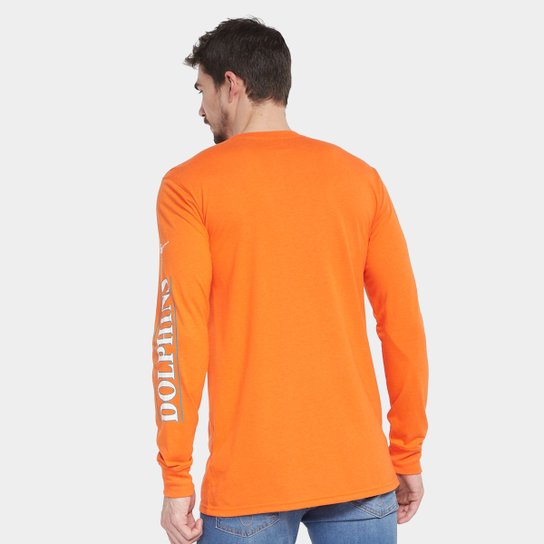 Camiseta NFL Miami Dolphins Nike Manga Longa Masculina