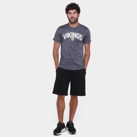Camiseta NFL Minnesota Vikings Nike Drop 2 Dri-fit Team Velocity Masculina