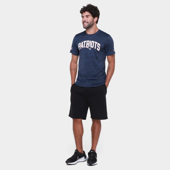Camiseta NFL New England Patriots Nike Drop 2 Dri-fit Team Velocity Masculina