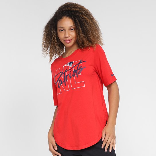Camiseta NFL New England Patriots Nike Feminina