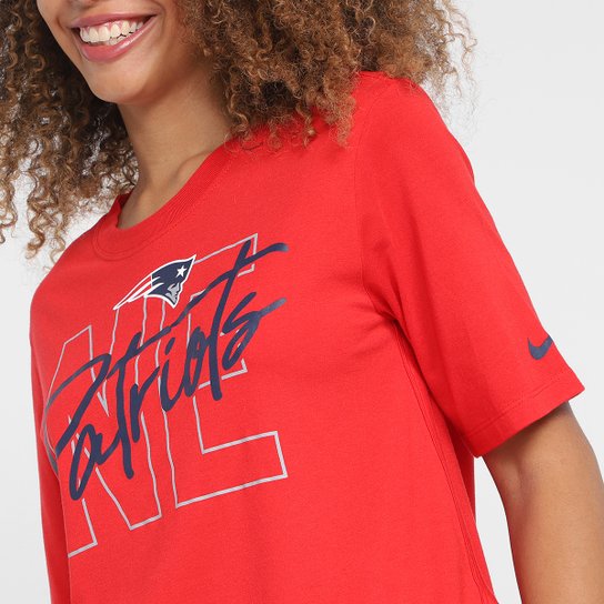 Camiseta NFL New England Patriots Nike Feminina