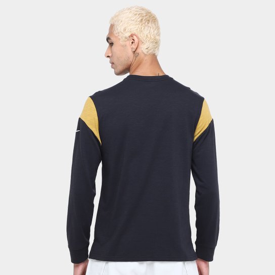 Camiseta NFL New Orleans Saints Nike Manga Longa Masculina