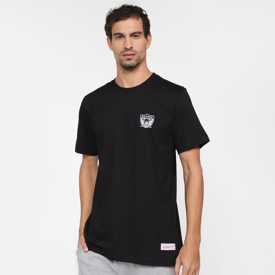 Camiseta NFL Oakland Raiders Mitchell & Ness Masculina