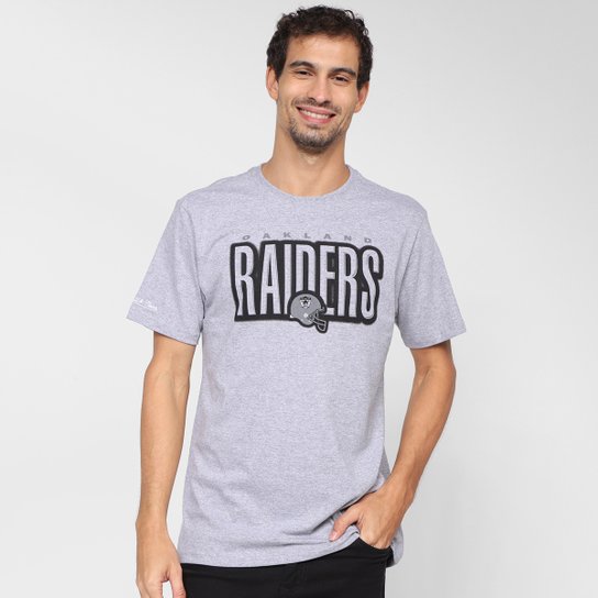 Camiseta NFL Oakland Raiders Mitchell & Ness Masculina