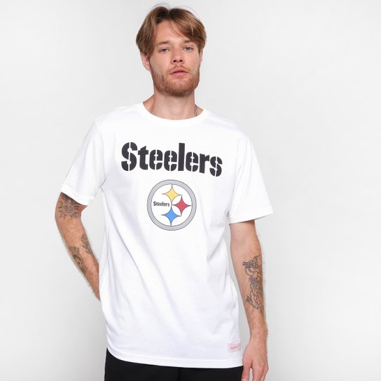 Camiseta NFL Pittsburgh Steelers Mitchell & Ness Masculina