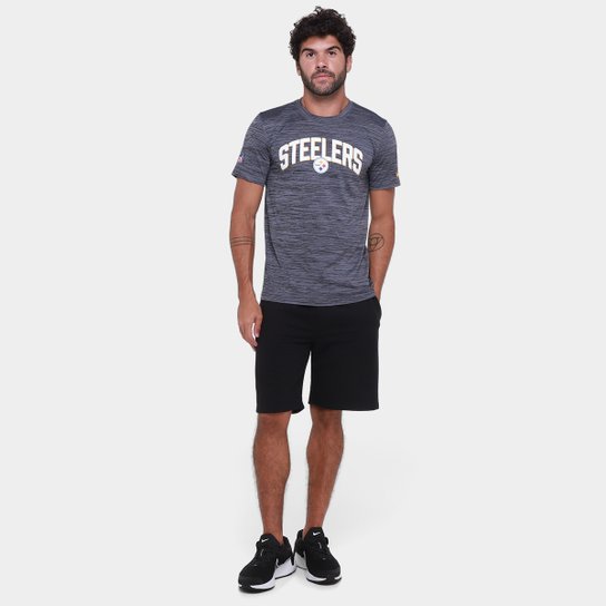 Camiseta NFL Pittsburgh Steelers Nike Drop 2 Dri-fit Team Velocity Masculina
