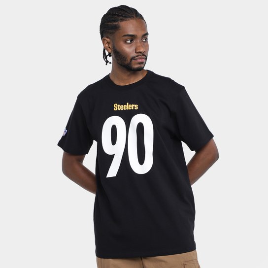 Camiseta NFL Pittsburgh Steelers Watt 90 Masculina