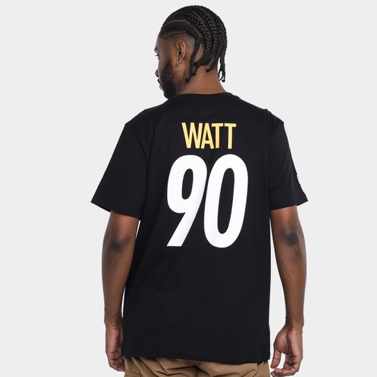 Camiseta NFL Pittsburgh Steelers Watt 90 Masculina