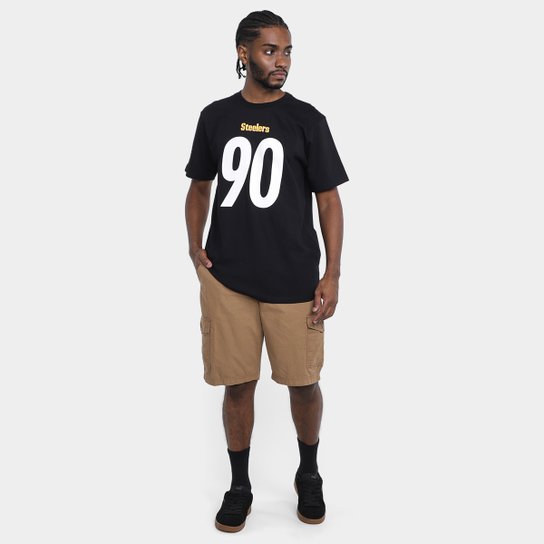 Camiseta NFL Pittsburgh Steelers Watt 90 Masculina