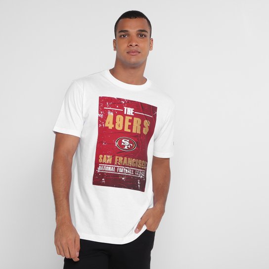 Camiseta NFL San Francisco 49Ers New Era Street Life Lamb Masculina
