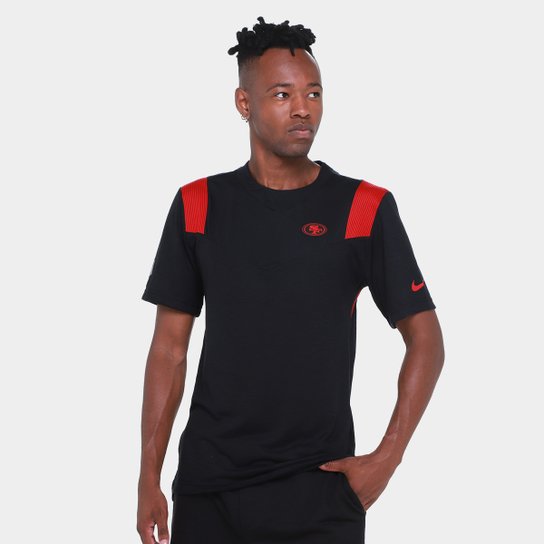 Camiseta NFL San Francisco 49ers Nike Dri-Fit Player Short Sleeve Top Masculina