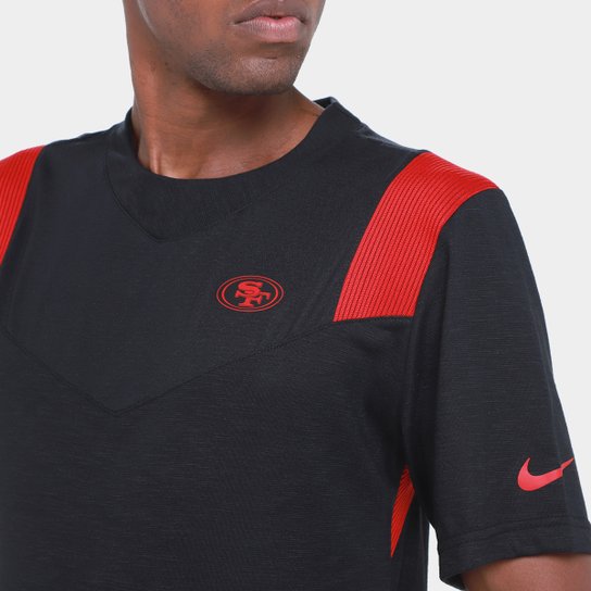 Camiseta NFL San Francisco 49ers Nike Dri-Fit Player Short Sleeve Top Masculina