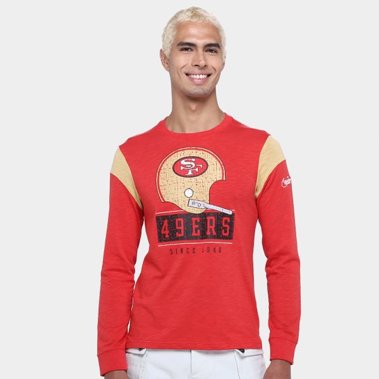 Camiseta NFL San Francisco 49ers Nike Manga Longa Masculina