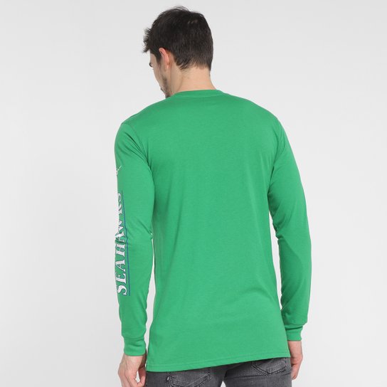 Camiseta NFL Seattle Seahawks Nike Manga Longa Masculina