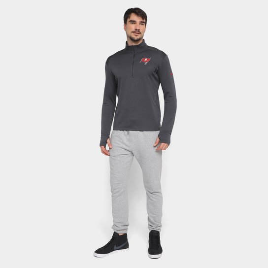 Camiseta NFL Tampa Bay Buccaneers Nike Pacer Logo Manga Longa Masculina