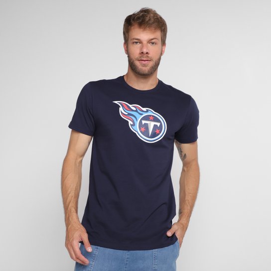 Camiseta NFL Tennessee Titans New Era Basic Masculina - Marinho
