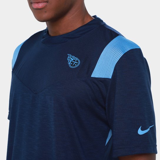 Camiseta NFL Tennessee Titans Nike Dri-Fit Player Short Sleeve Top Masculina