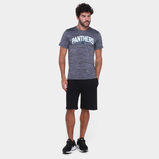 Camiseta Nike Carolina Panthers Drop 2 Dri-FIT Team Velocity Masculina
