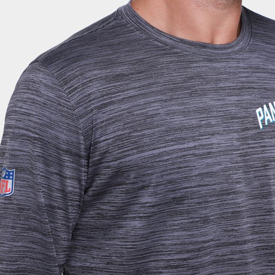 Camiseta Nike Carolina Panthers Drop 2 Dri-FIT Team Velocity Masculina
