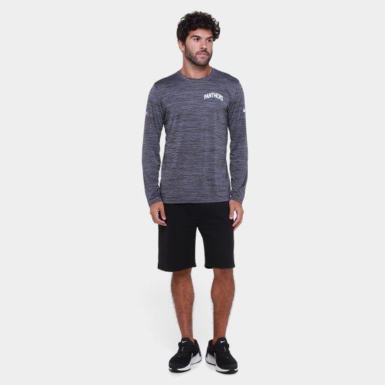 Camiseta Nike Carolina Panthers Drop 2 Dri-FIT Team Velocity Masculina