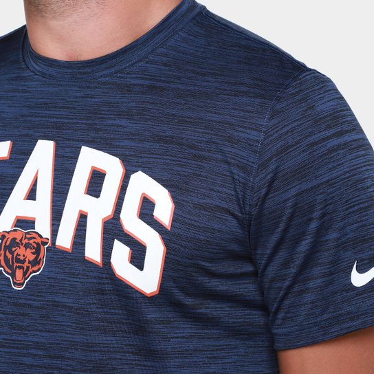 Camiseta Nike Chicago Bears Drop 2 Dri-FIT Team Velocity Masculina