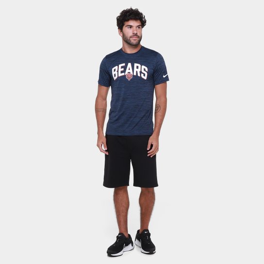 Camiseta Nike Chicago Bears Drop 2 Dri-FIT Team Velocity Masculina