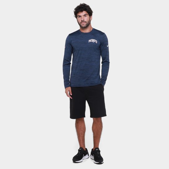 Camiseta Nike New England Patriots Drop 2 Dri-FIT Team Velocity Masculina