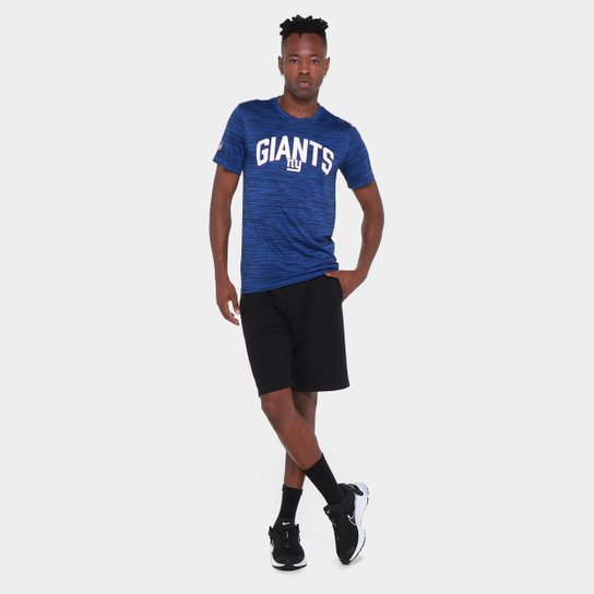 Camiseta Nike New York Giants Drop 2 Dri-FIT Team Velocity Masculina